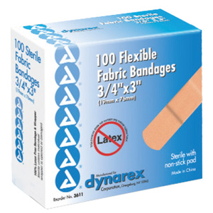 Band-Aid like Strips - 1" x 3"