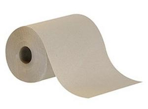 Brown Paper Pull Economy Paper Towels - (12 rolls/case) 350ft